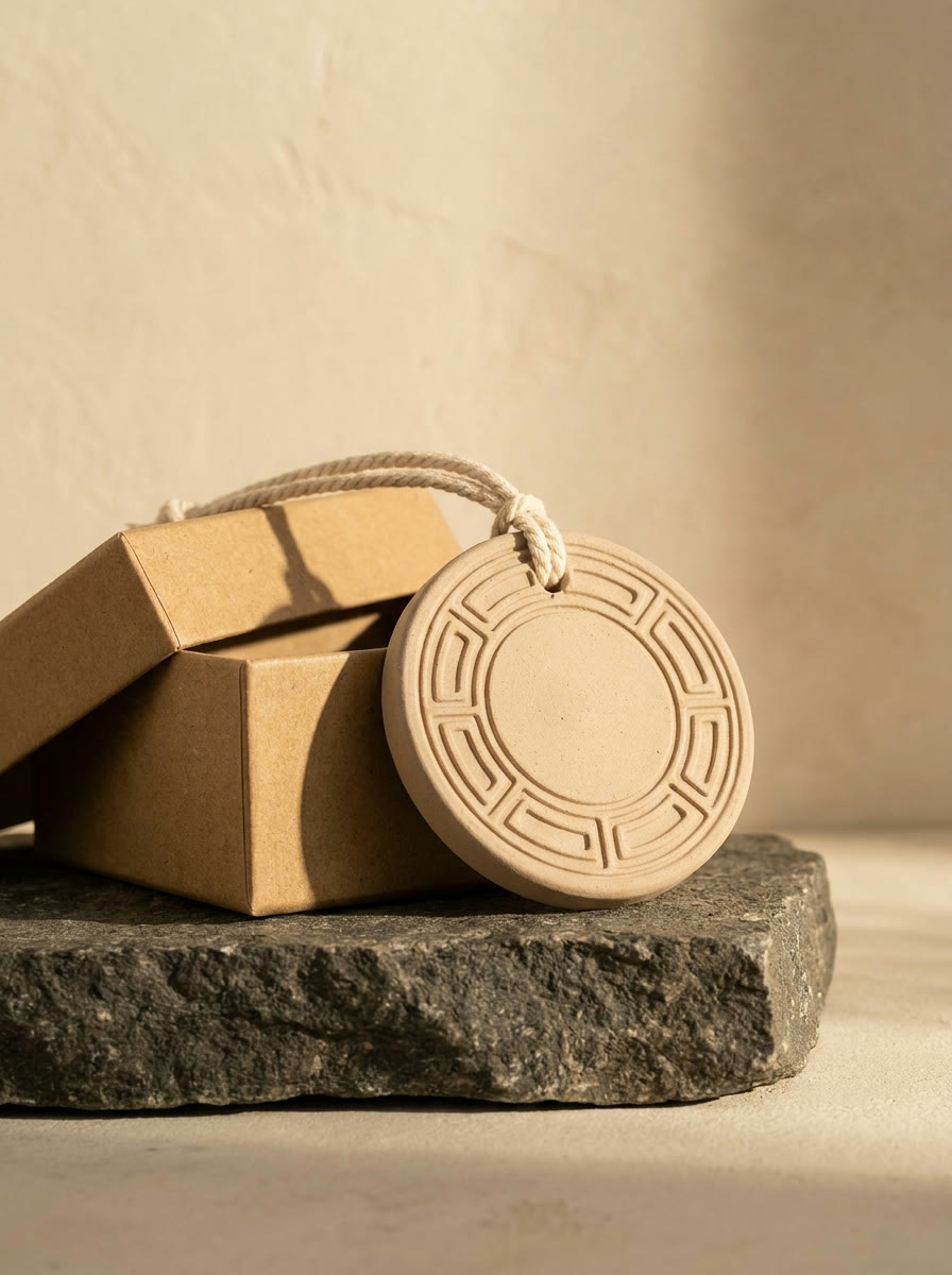 Fragrance Stone — white label format