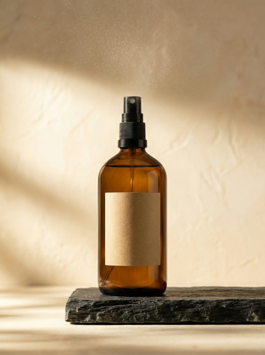 Room Spray — white label format
